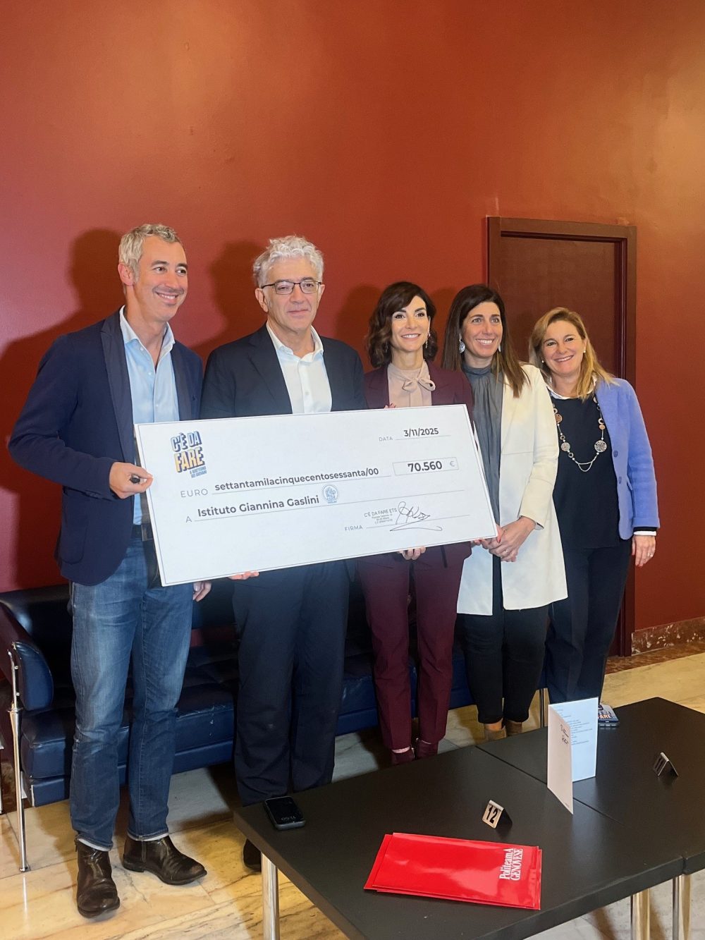 Conferenza di C’è da Ridere, lo spettacolo a sostegno del Gaslini