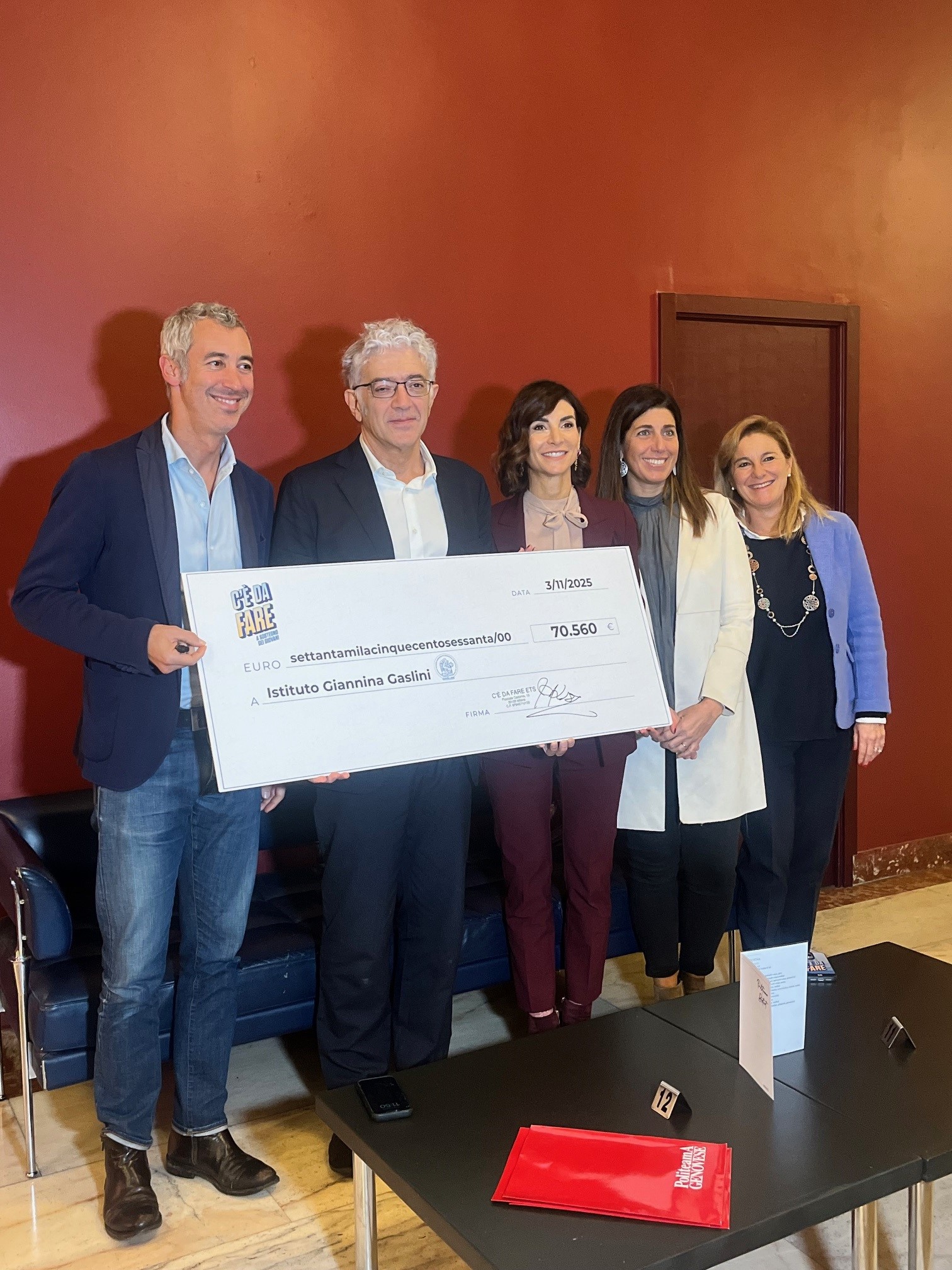 Conferenza di C’è da Ridere, lo spettacolo a sostegno del Gaslini