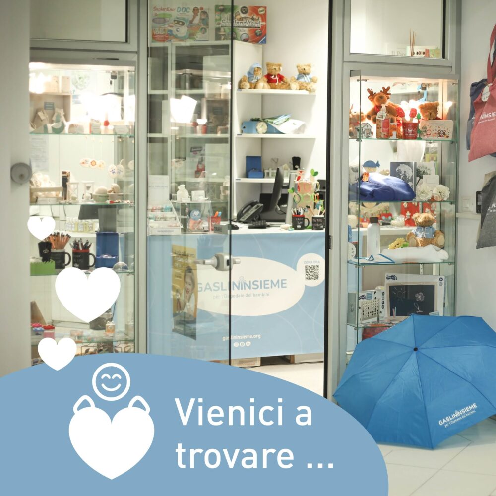 Bottega solidale Gaslininsieme regali solidali Gaslini